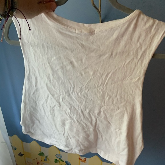 white cactus crop top - Picture 2 of 3